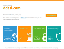 Tablet Screenshot of ddssl.com